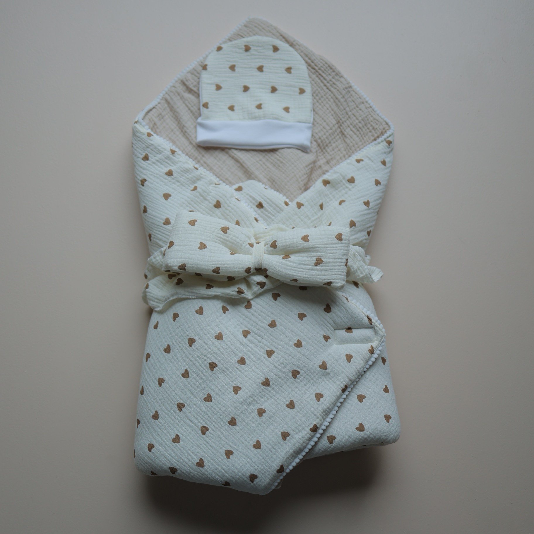 Dreamy Hearts Baby Drape Set