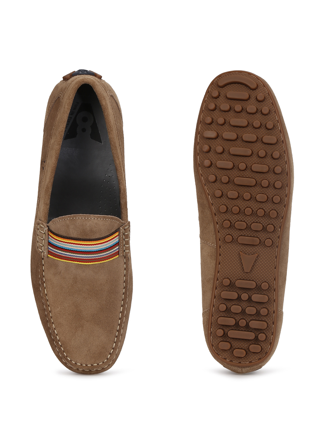 Beige Loafers