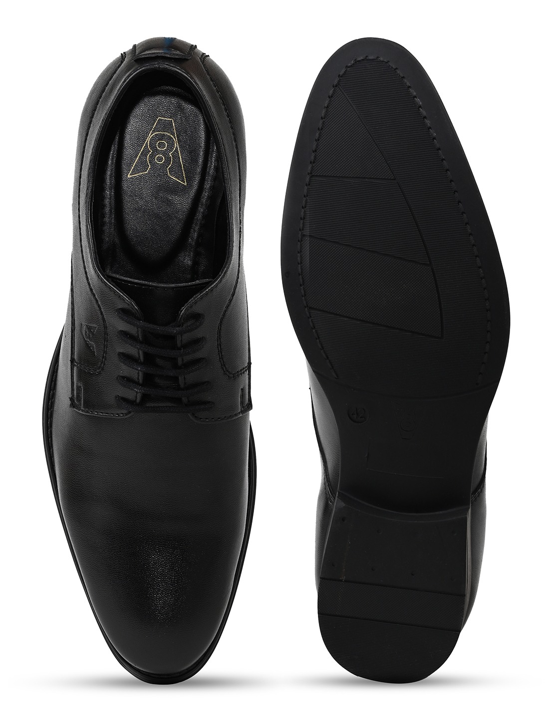 The Henry Black Men Formal Derby V8 By Ruosh
