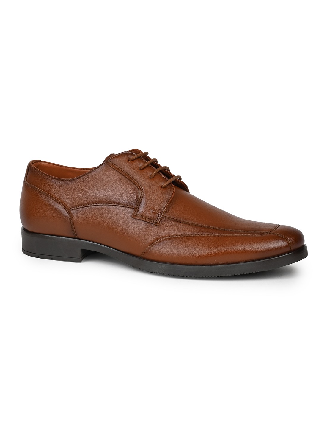 The Zalio Tan Men Formal Bicycle Cut Derby V8 By Ruosh