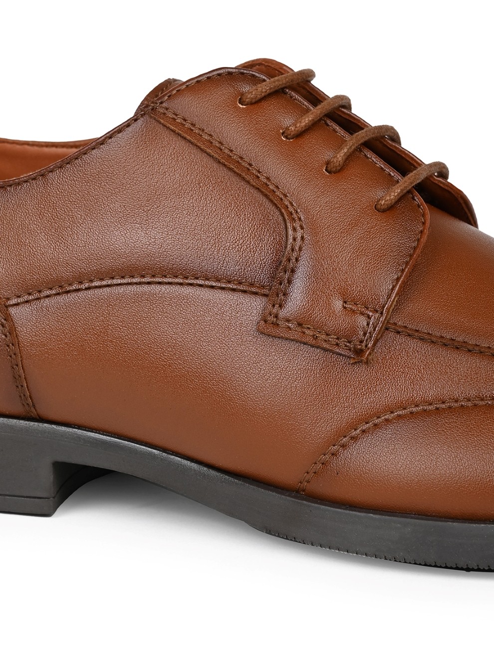 The Zalio Tan Men Formal Bicycle Cut Derby V8 By Ruosh