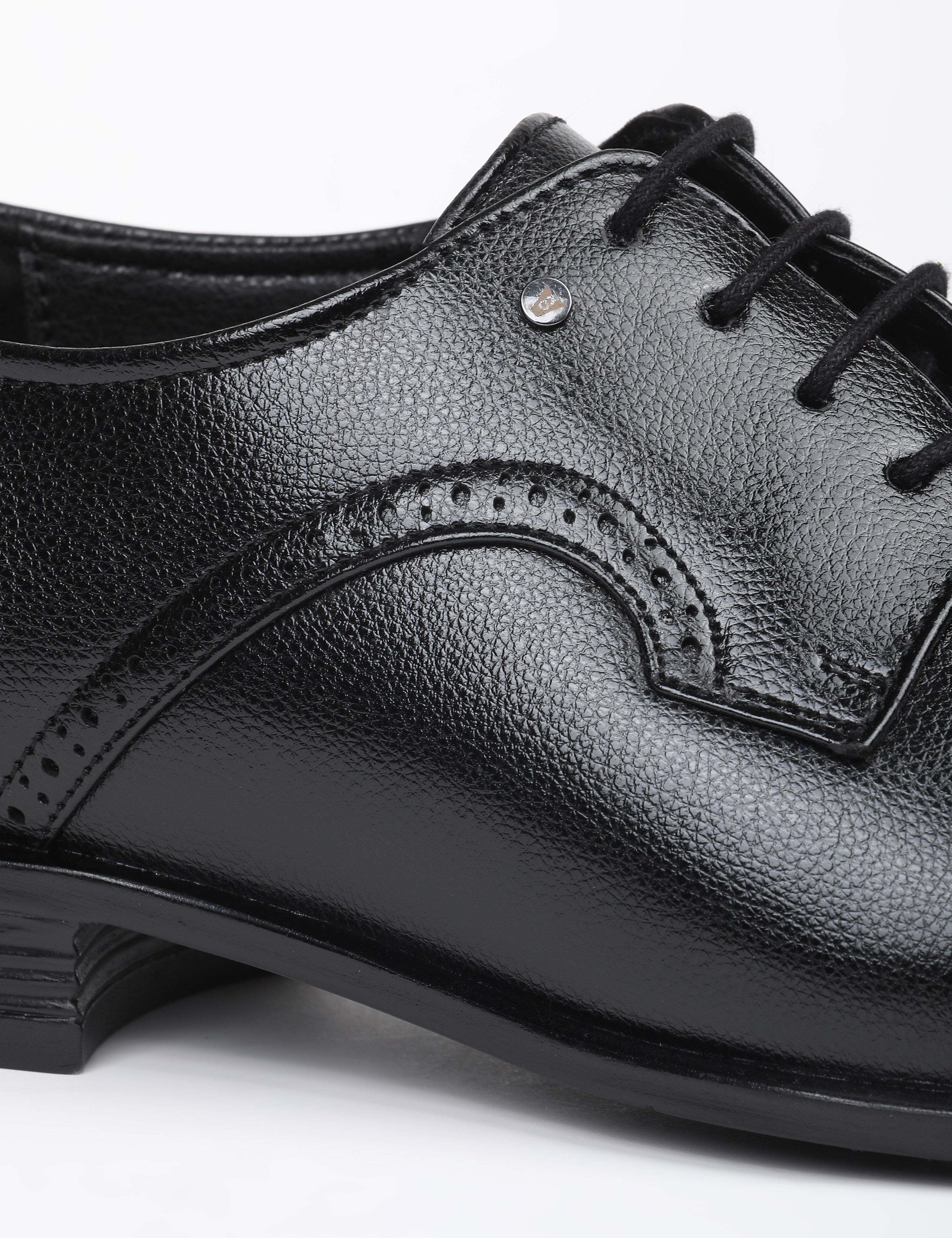 The Tyrion Black Men Formal Derby V8 By Ruosh