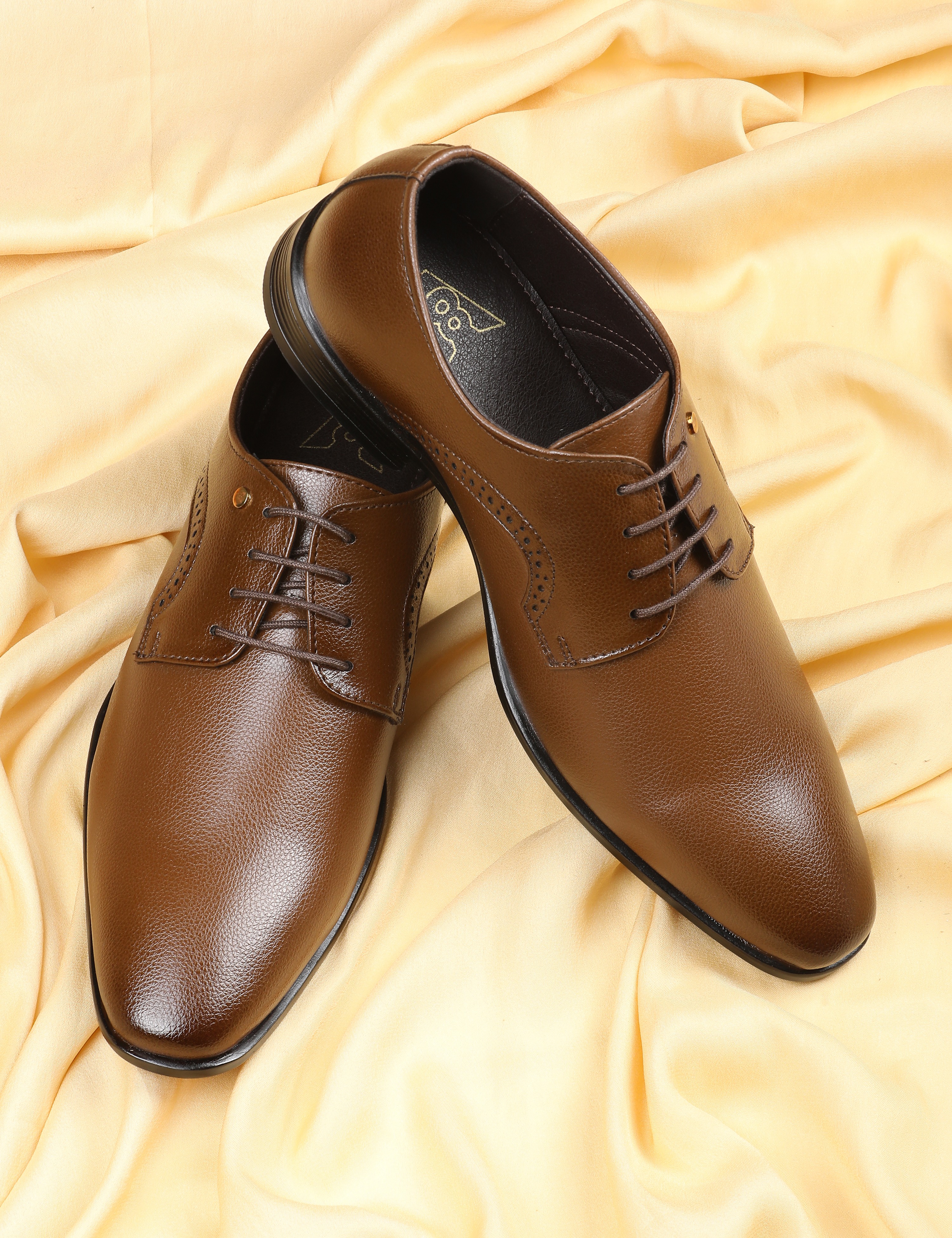 The Tyrion Tan Men Formal Derby V8 By Ruosh