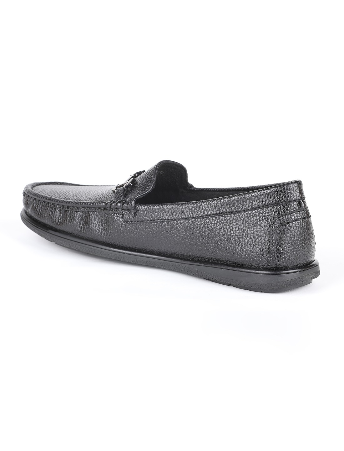 The Oslo Black Men Casual Bit Loafer V8 By Ruosh
