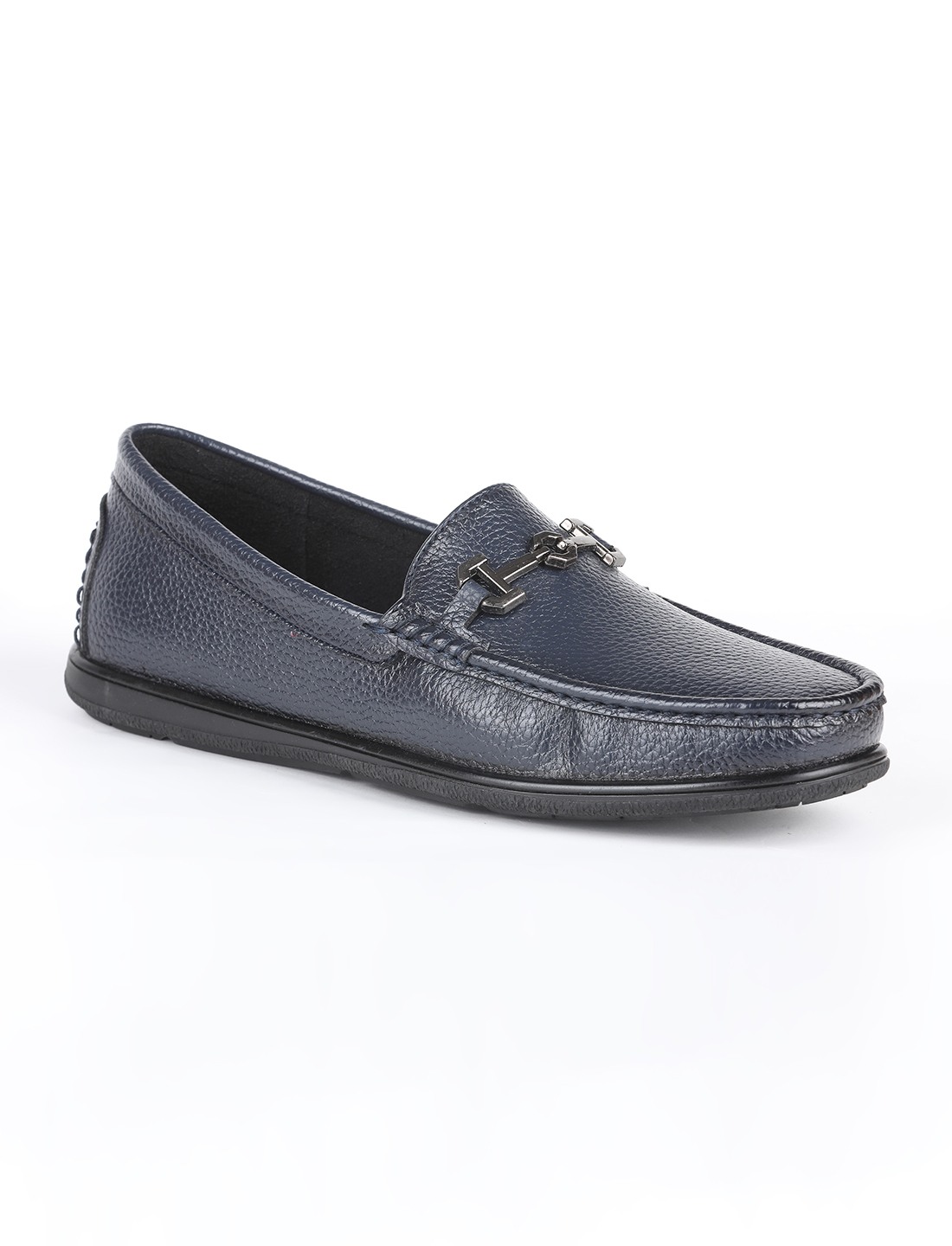 The Oslo Navy Men Casual Bit Loafer V8 By Ruosh