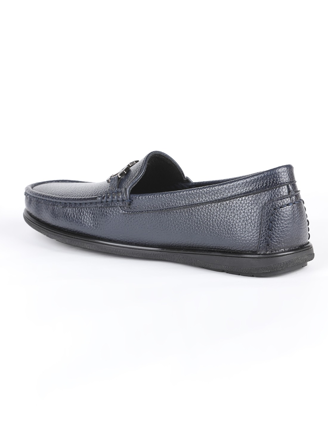 The Oslo Navy Men Casual Bit Loafer V8 By Ruosh
