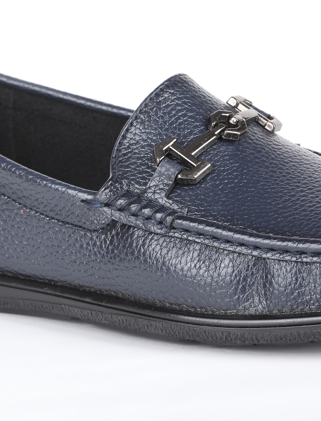 The Oslo Navy Men Casual Bit Loafer V8 By Ruosh