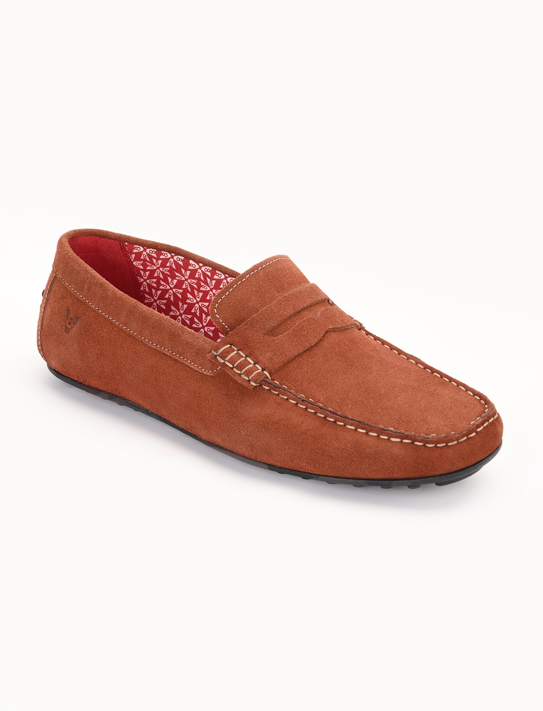 The Seti Tan Suede Men Casual Drivers V8 By Ruosh