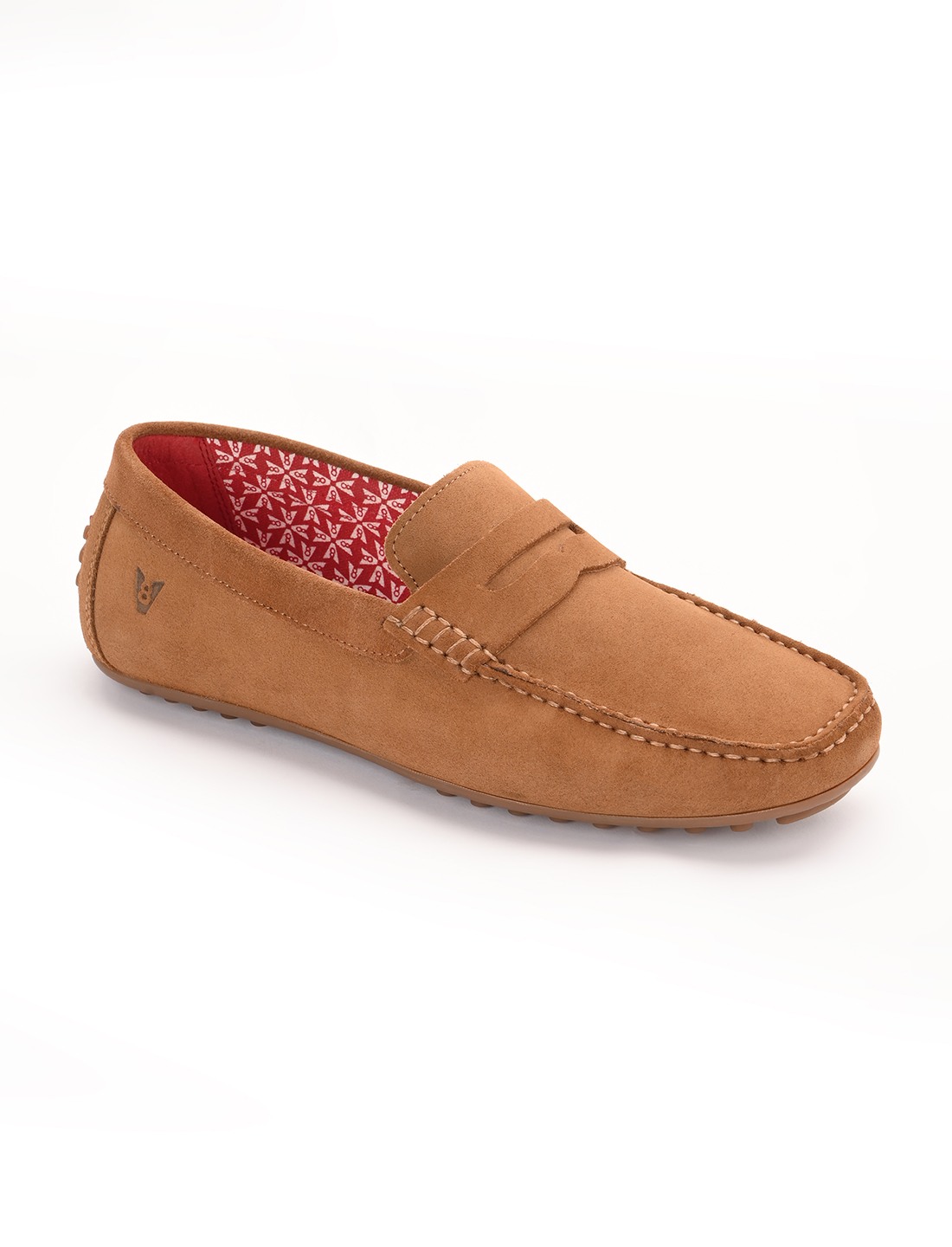 The Seti Tan Suede Men Casual Drivers V8 By Ruosh