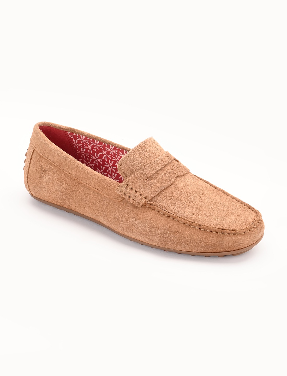 The Seti Tan Suede Men Casual Drivers V8 By Ruosh