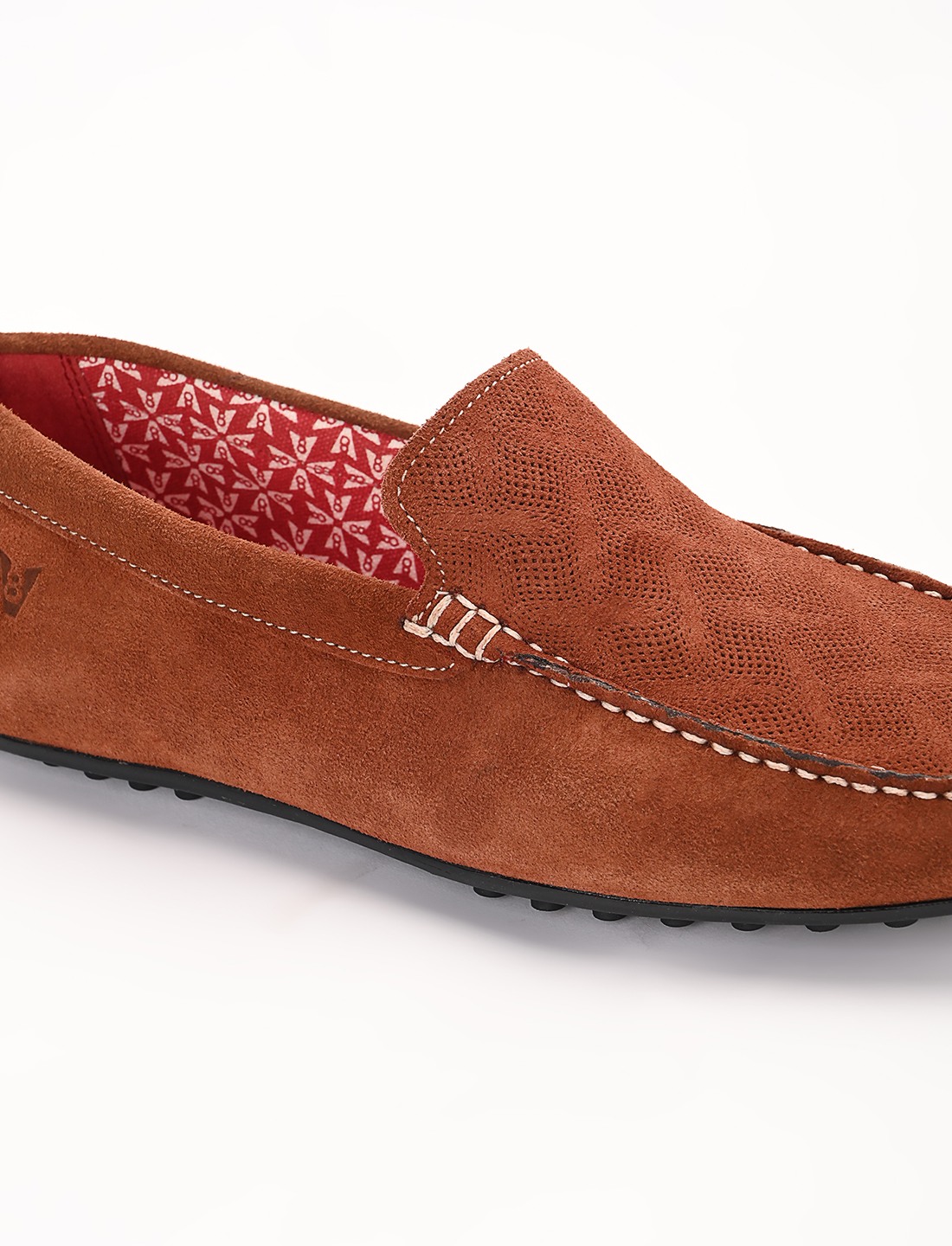 The Seti Tan Suede Men Casual Drivers V8 By Ruosh