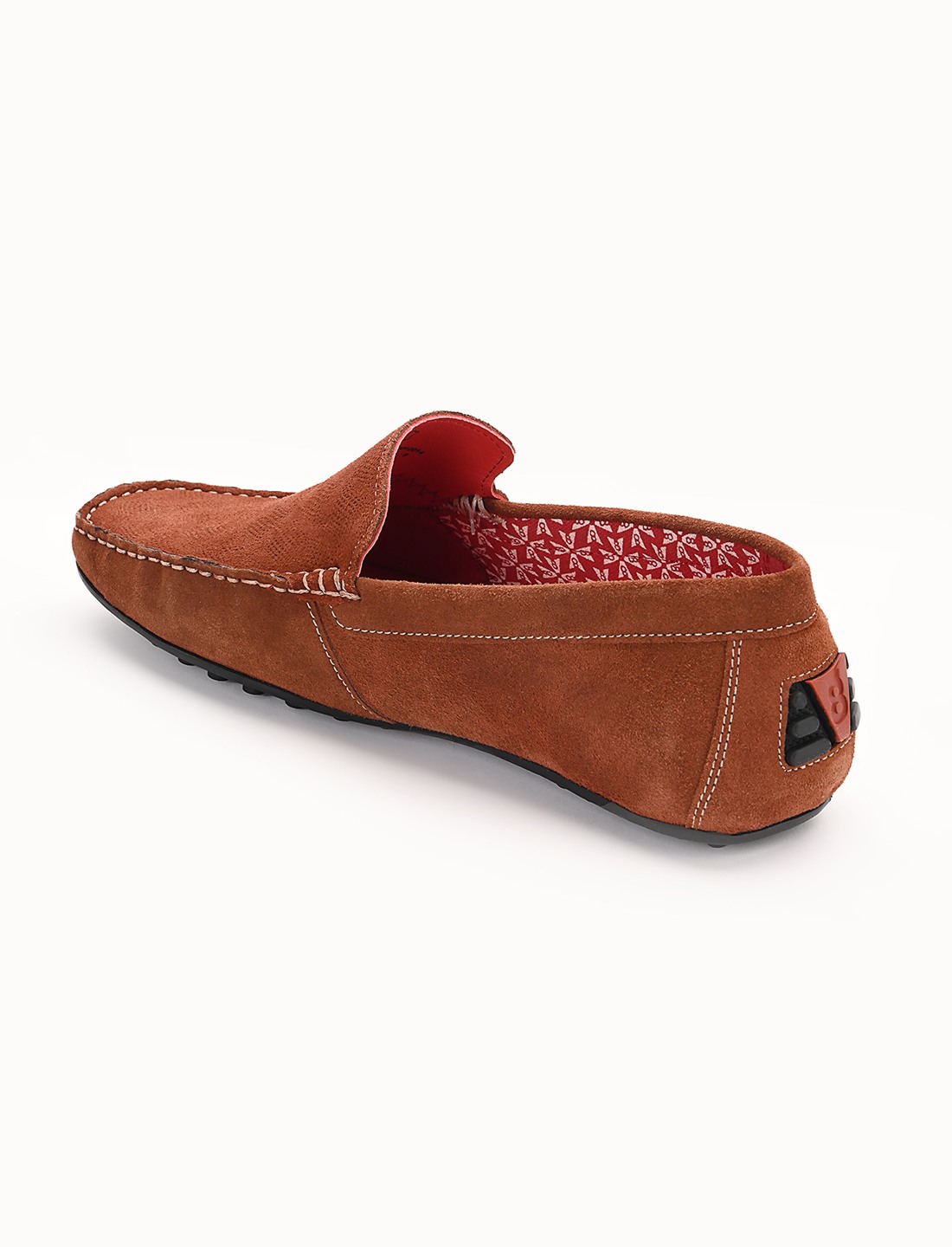 The Seti Tan Suede Men Casual Drivers V8 By Ruosh