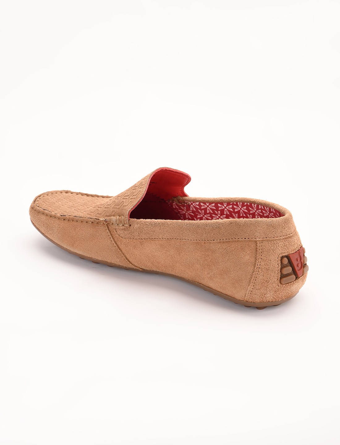 The Seti Tan Suede Men Casual Drivers V8 By Ruosh