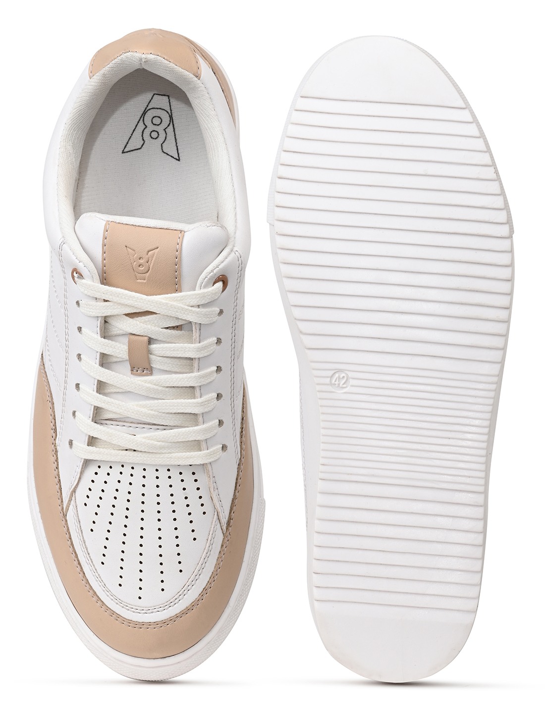 The Groove Beige Men Casual Sneaker V8 By Ruosh