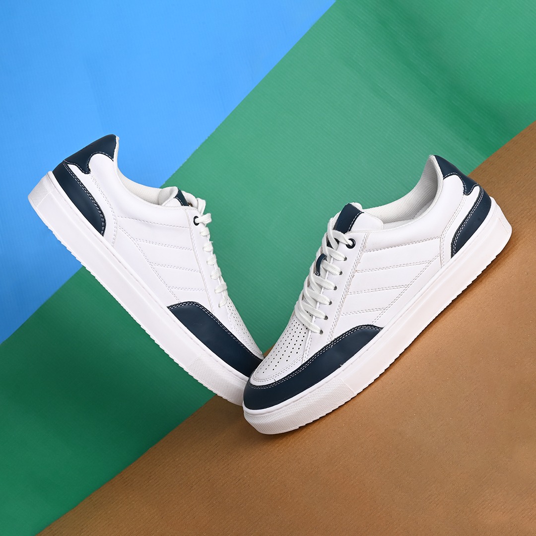The Groove Navy Blue Men Casual Sneaker V8 By Ruosh