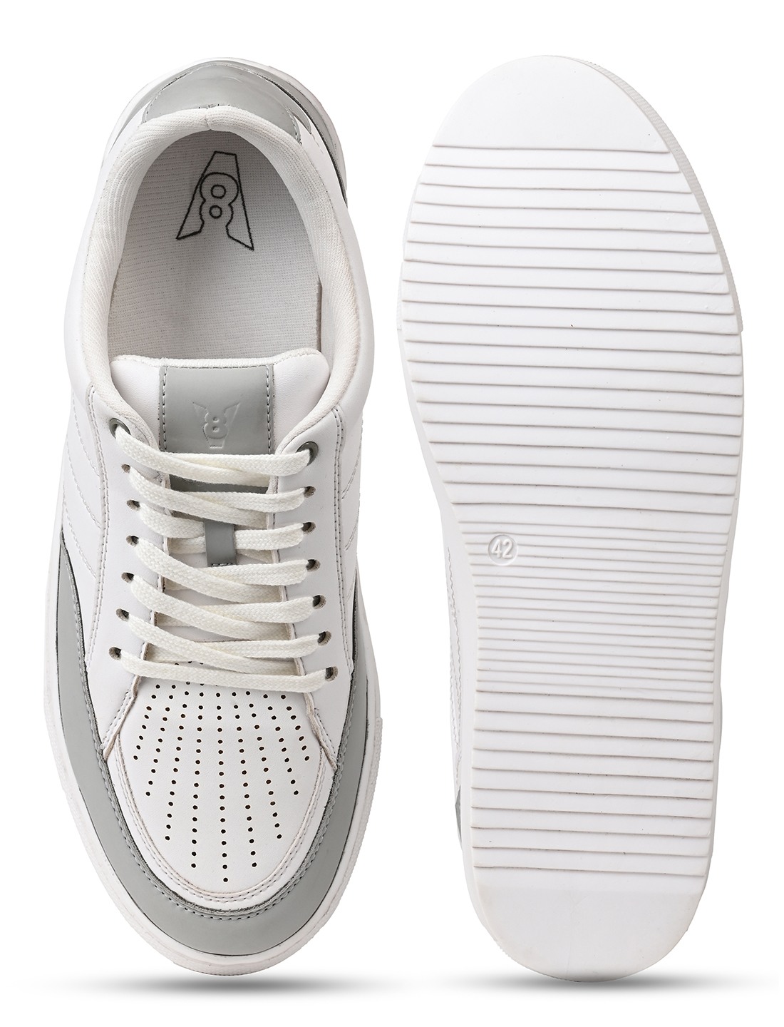 The Groove Grey Men Casual Sneaker V8 By Ruosh