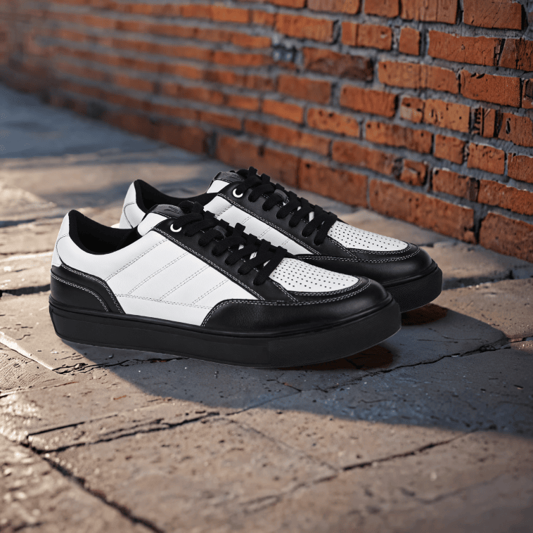 The Groove Black Men Casual Sneaker V8 By Ruosh