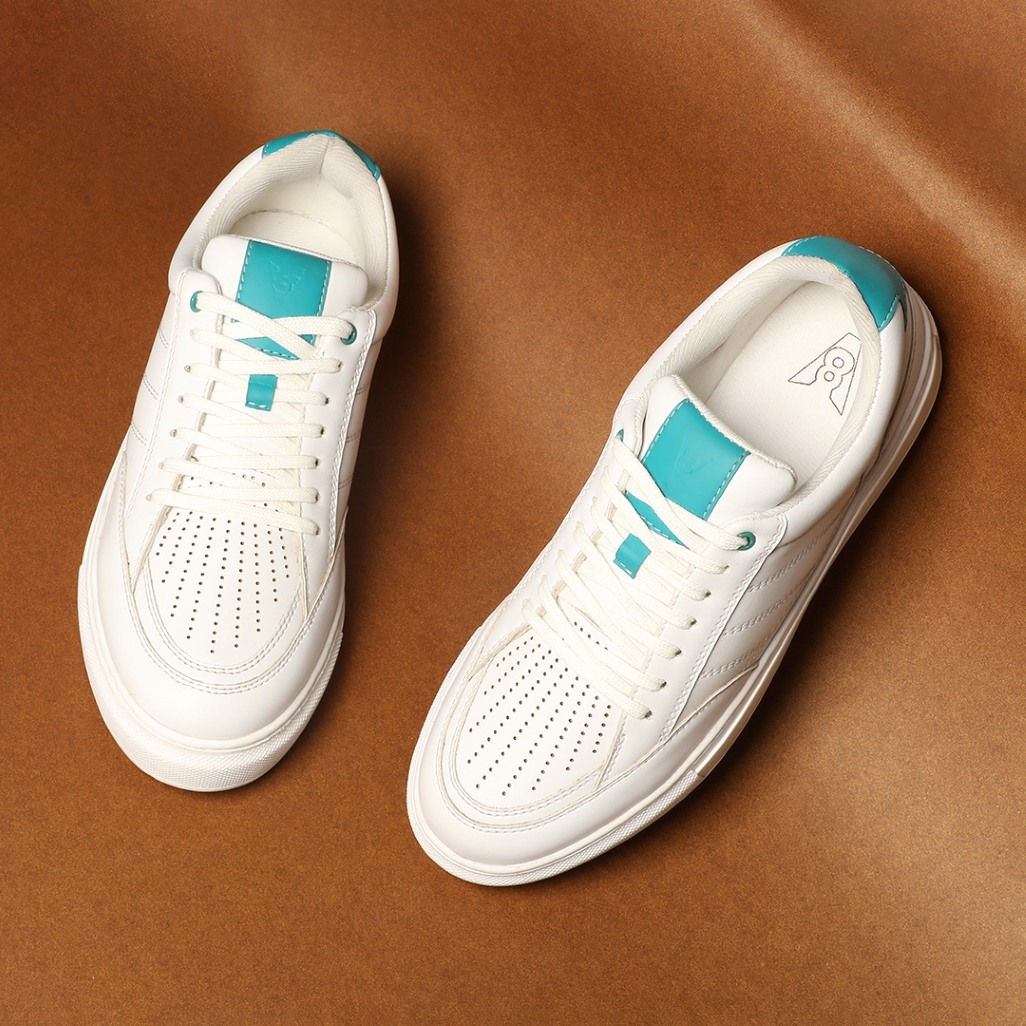 The Groove-01 Sea Green Men Casual Sneaker V8 By Ruosh
