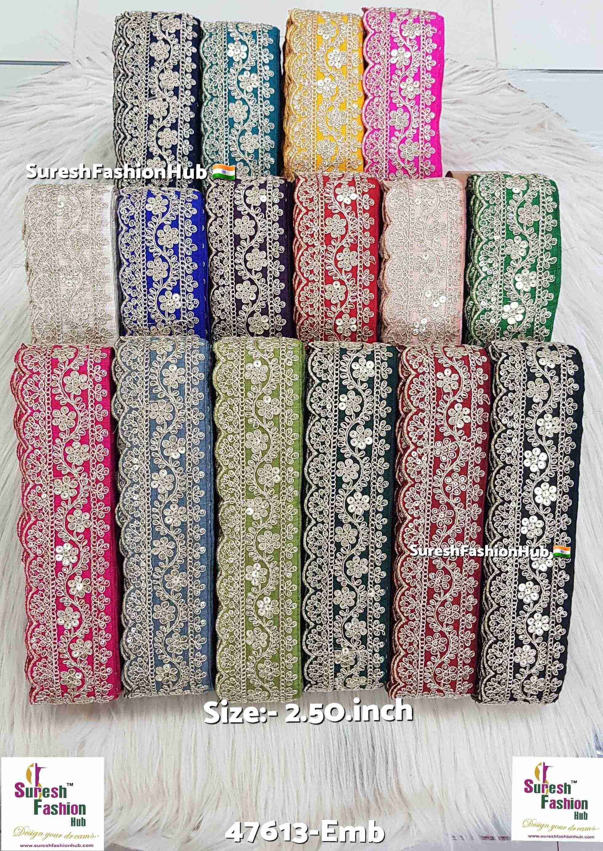  Floral Maharani Fabric Based Embroidery