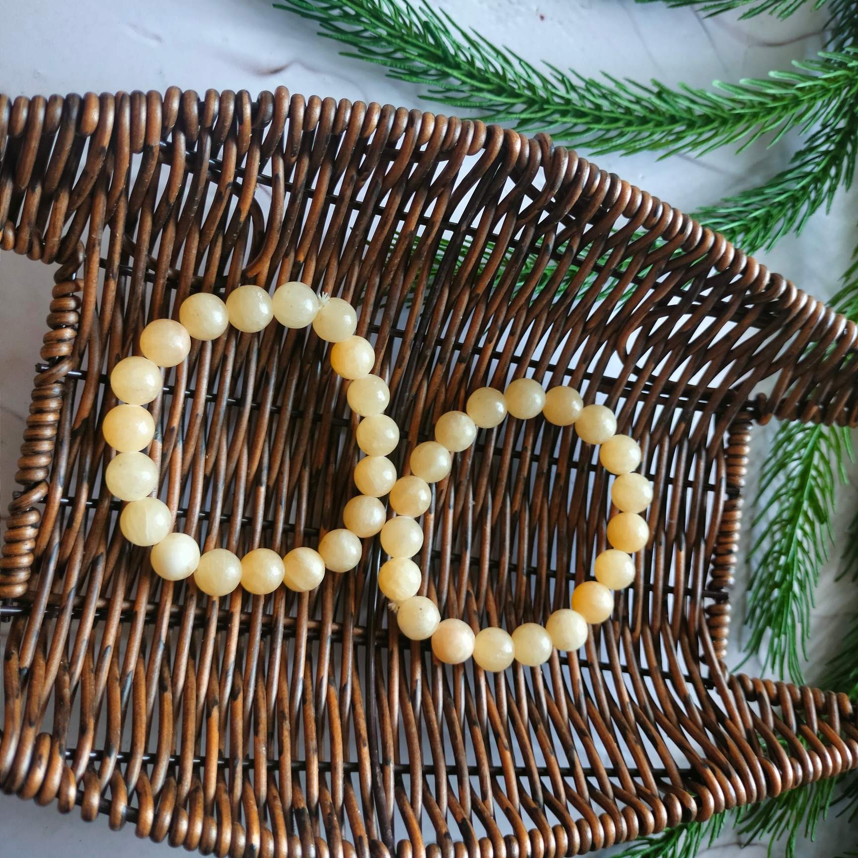 Yellow Calcite 10mm Bracelet