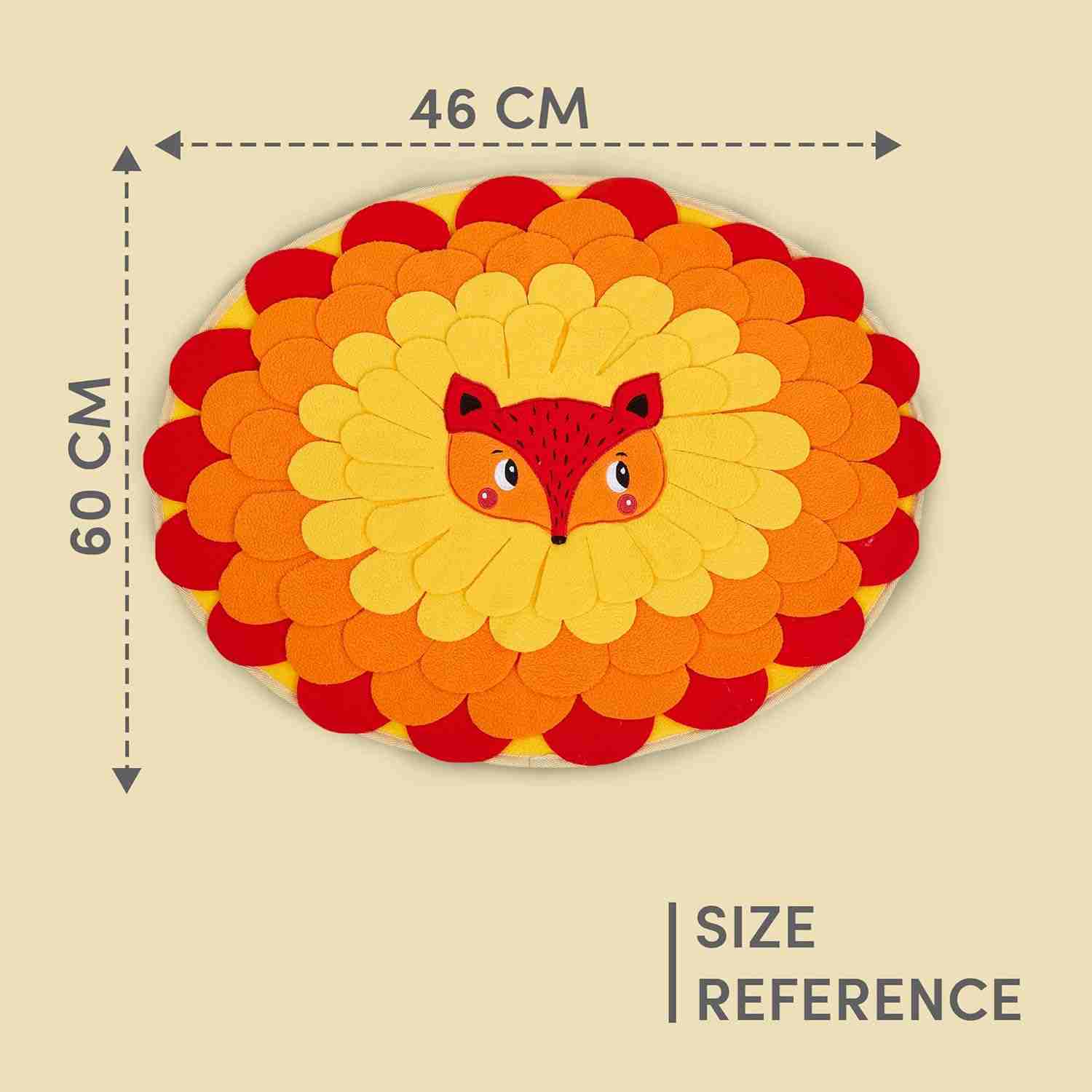 Barkbutler Fofos Snuffle Mat Fox for Dogs