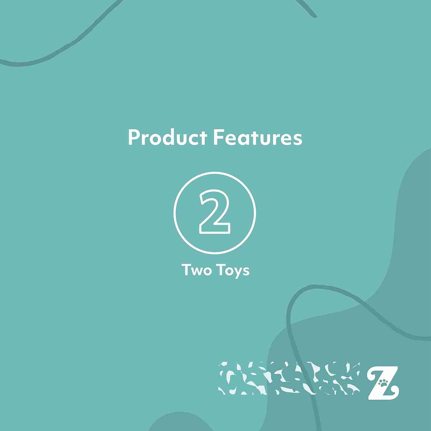 Zippy Paws Squeakie Pad 2-Pack Hippo & Alligator Toy for Dogs