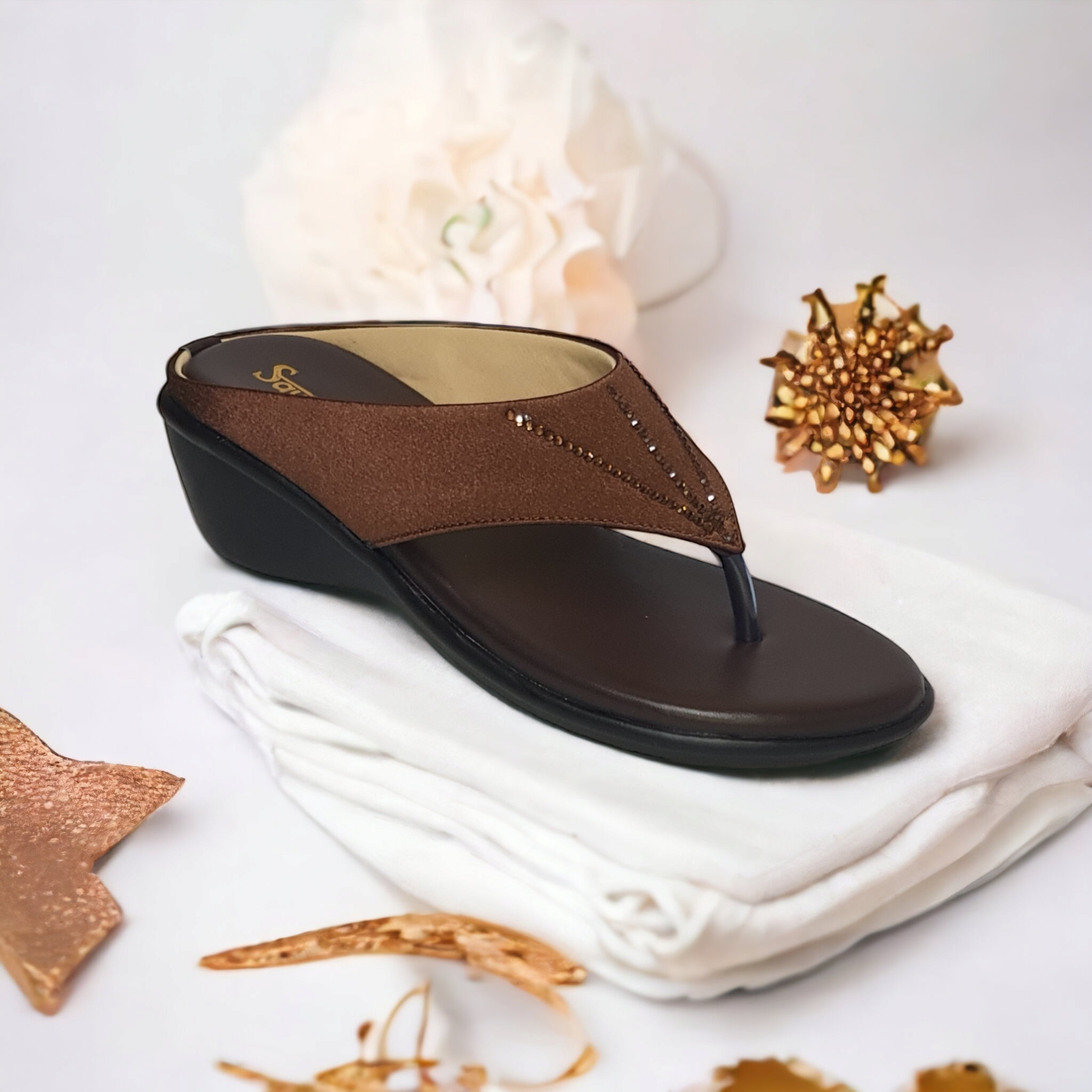 Sawadi Women Elan Heel Chappals