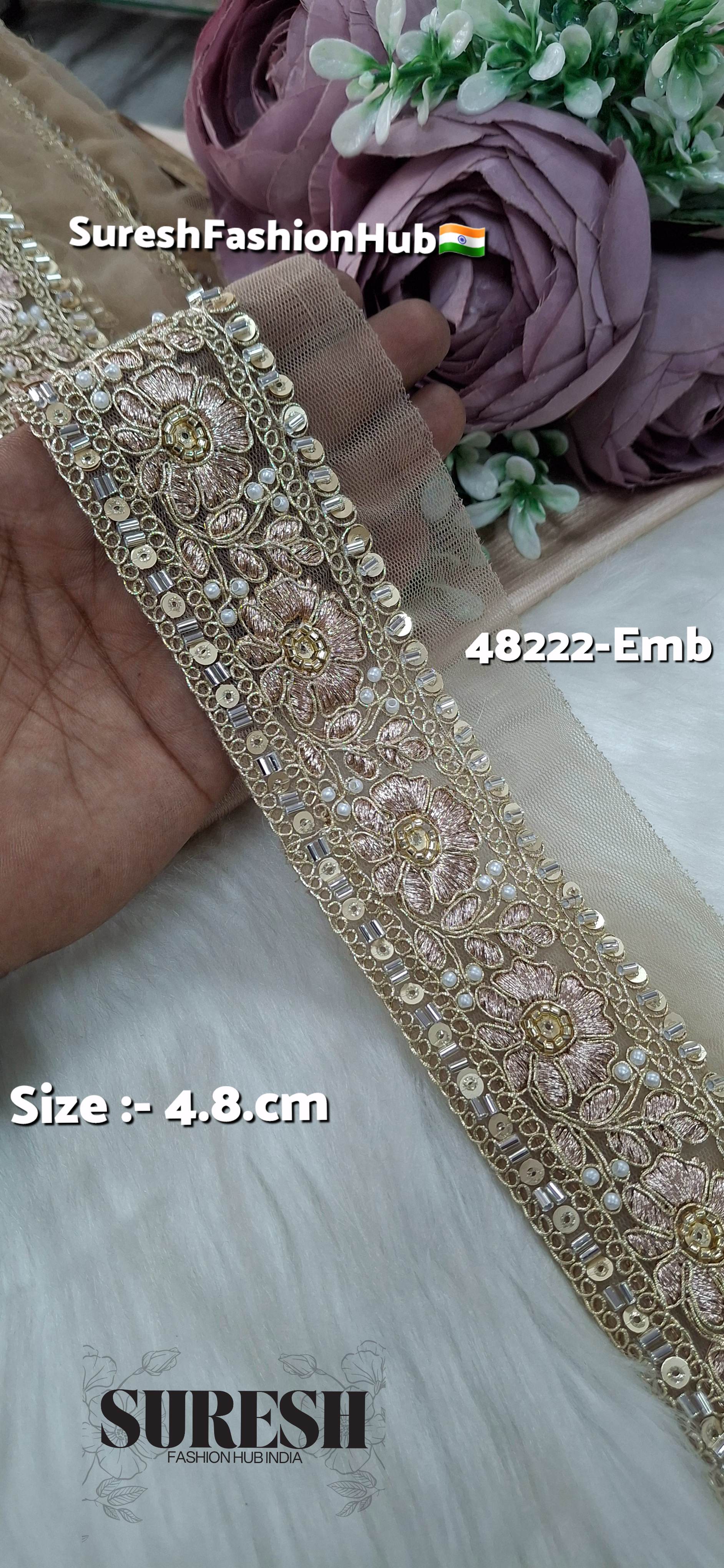 Rose Mist Embroidery Lace