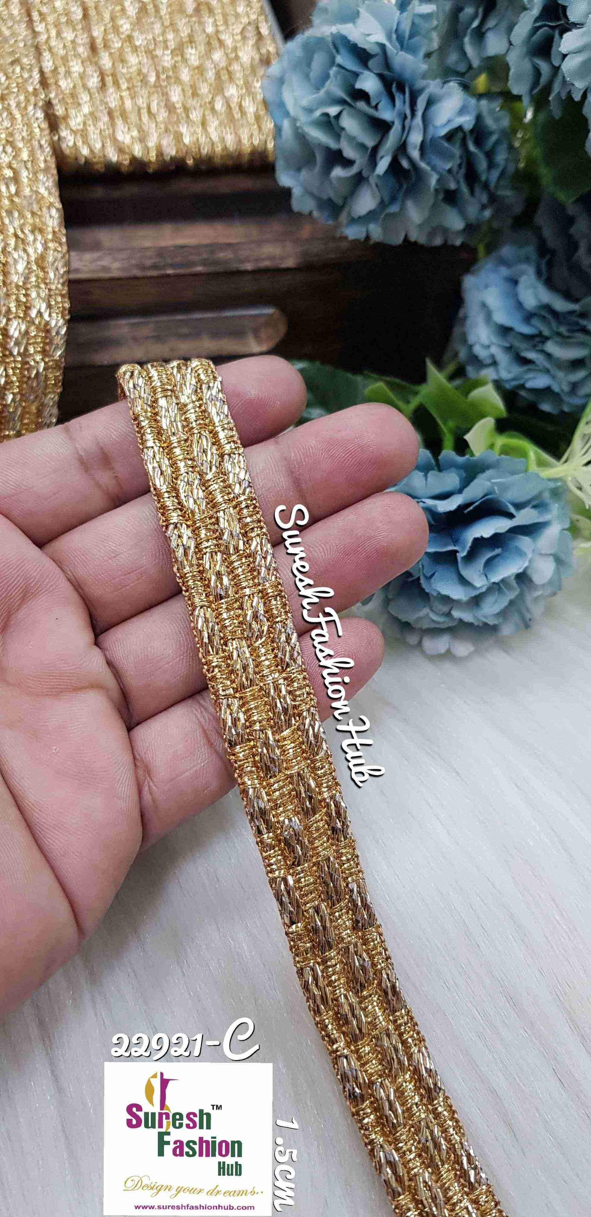 Golden Zari Dreamscape Trims