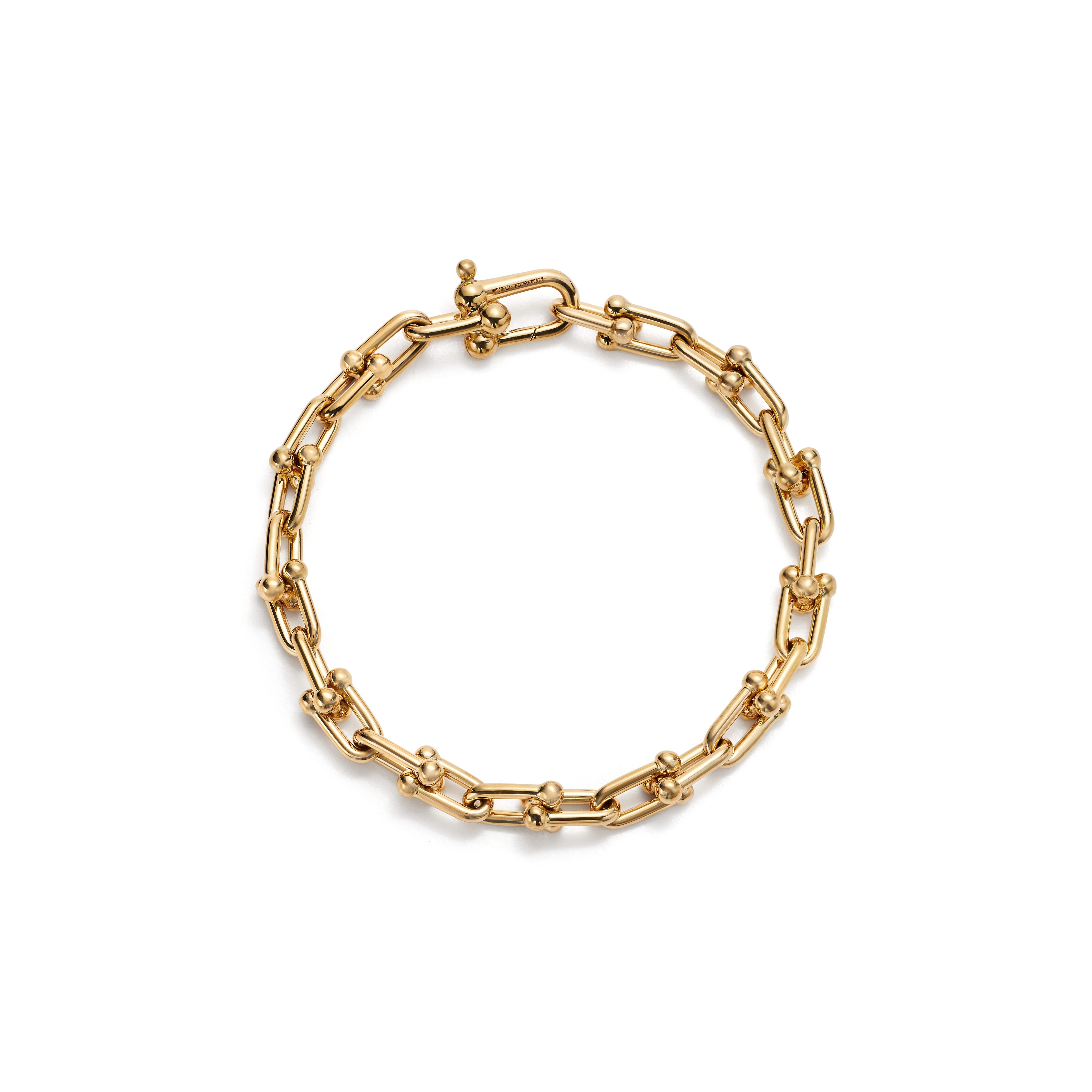 Tiffany Hardwear: Medium Link Bracelet in 18k Gold