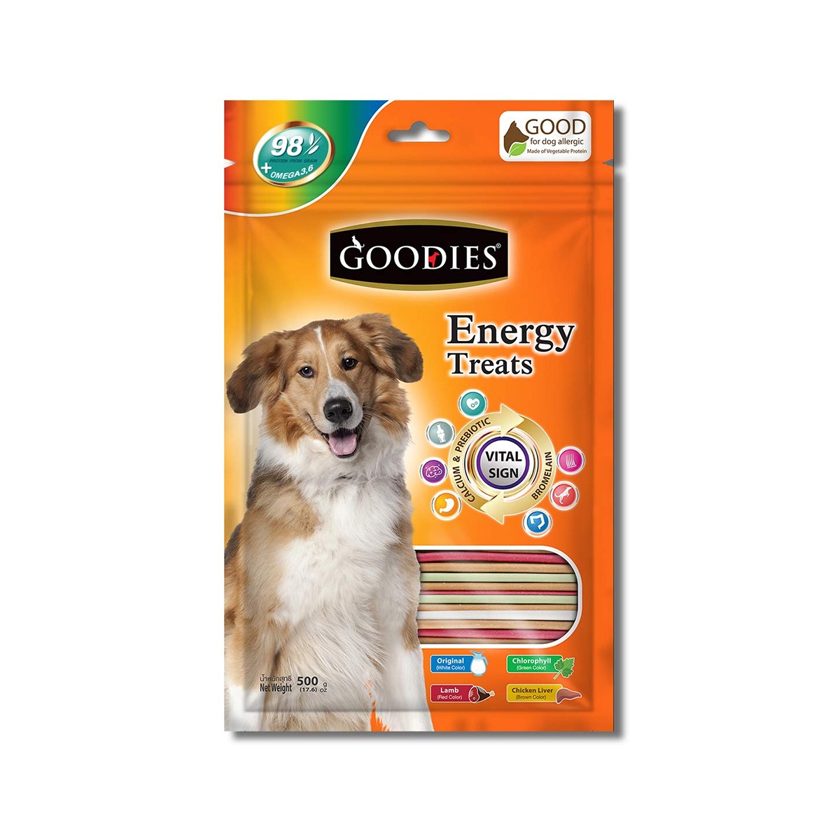 Goodies Treat Mix Stick Dog Treat - 500 gm