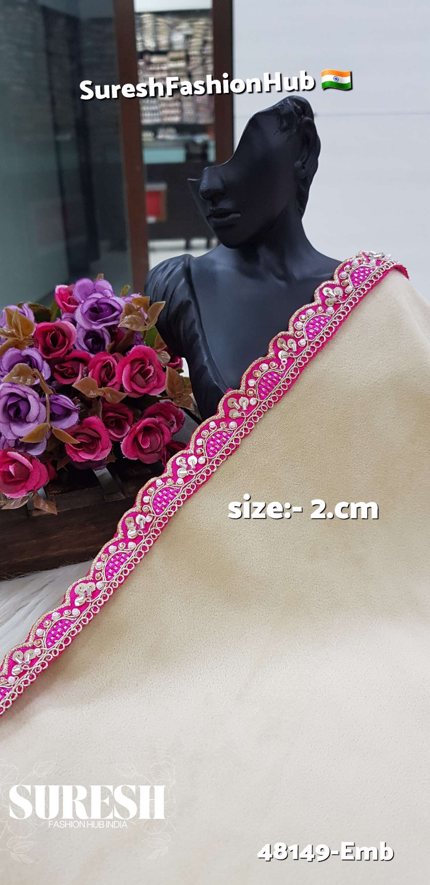 Rani Radiance Semi-Circle Lace