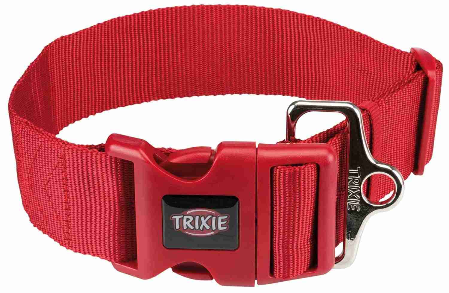 Trixie | Trixie Extra Wide Premium Collar for Dogs (Red)