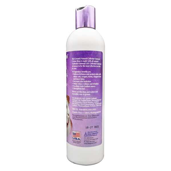 Biogroom Natural Oatmeal Anti-Itch Creme Rinse Conditioner - 355 ml