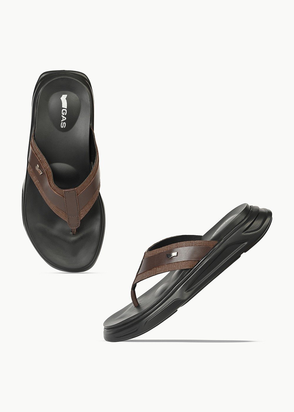 Men Brown Mare Chappals