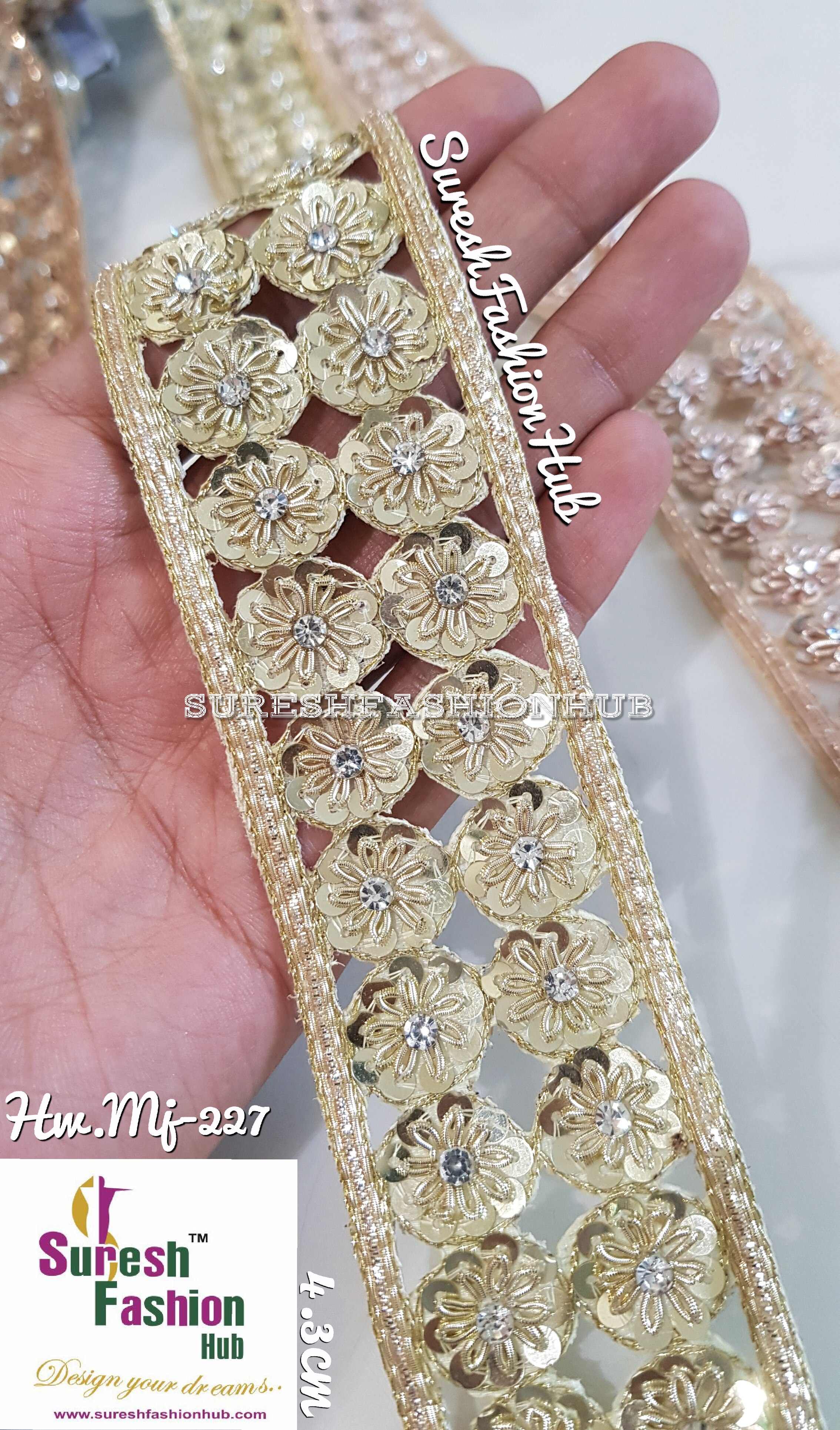 Handmade decorative Light Gold Ribbon