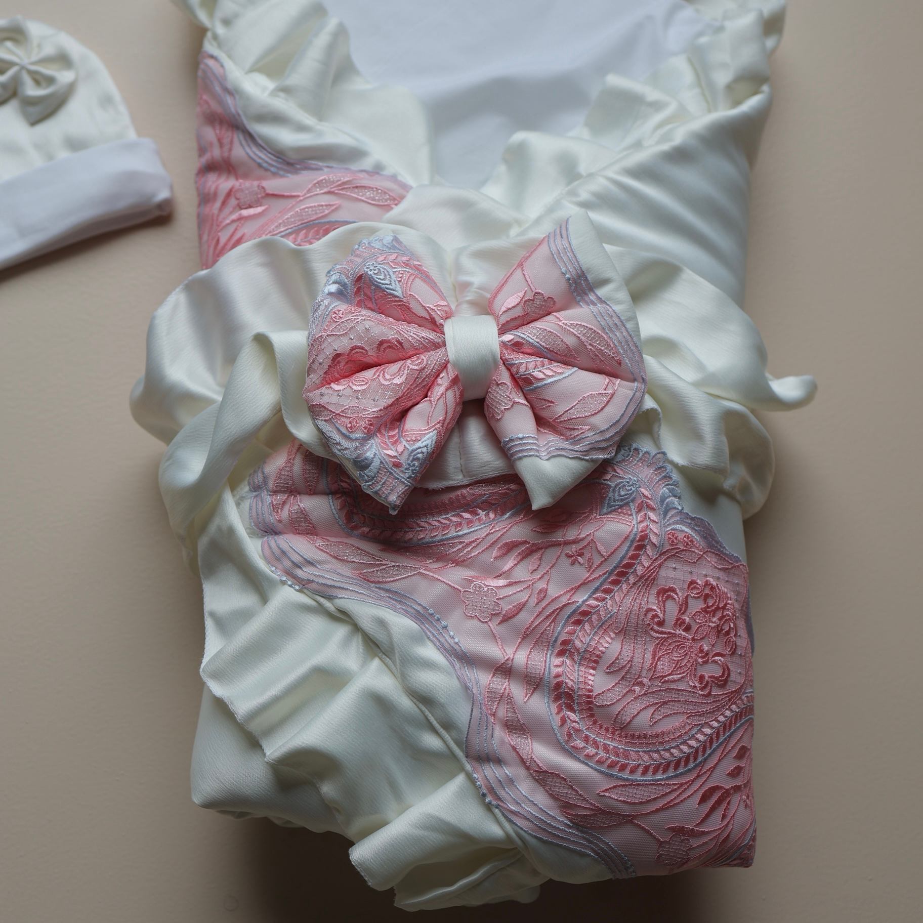 Blush Whisper Drape Set