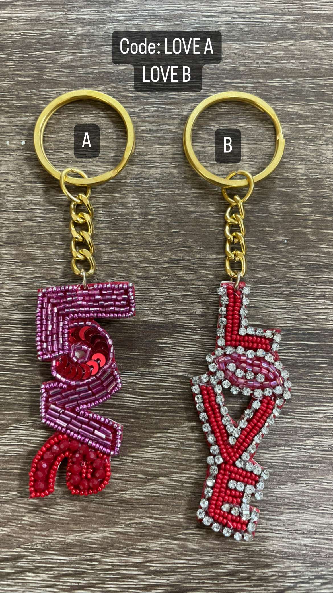 Personalised key chain