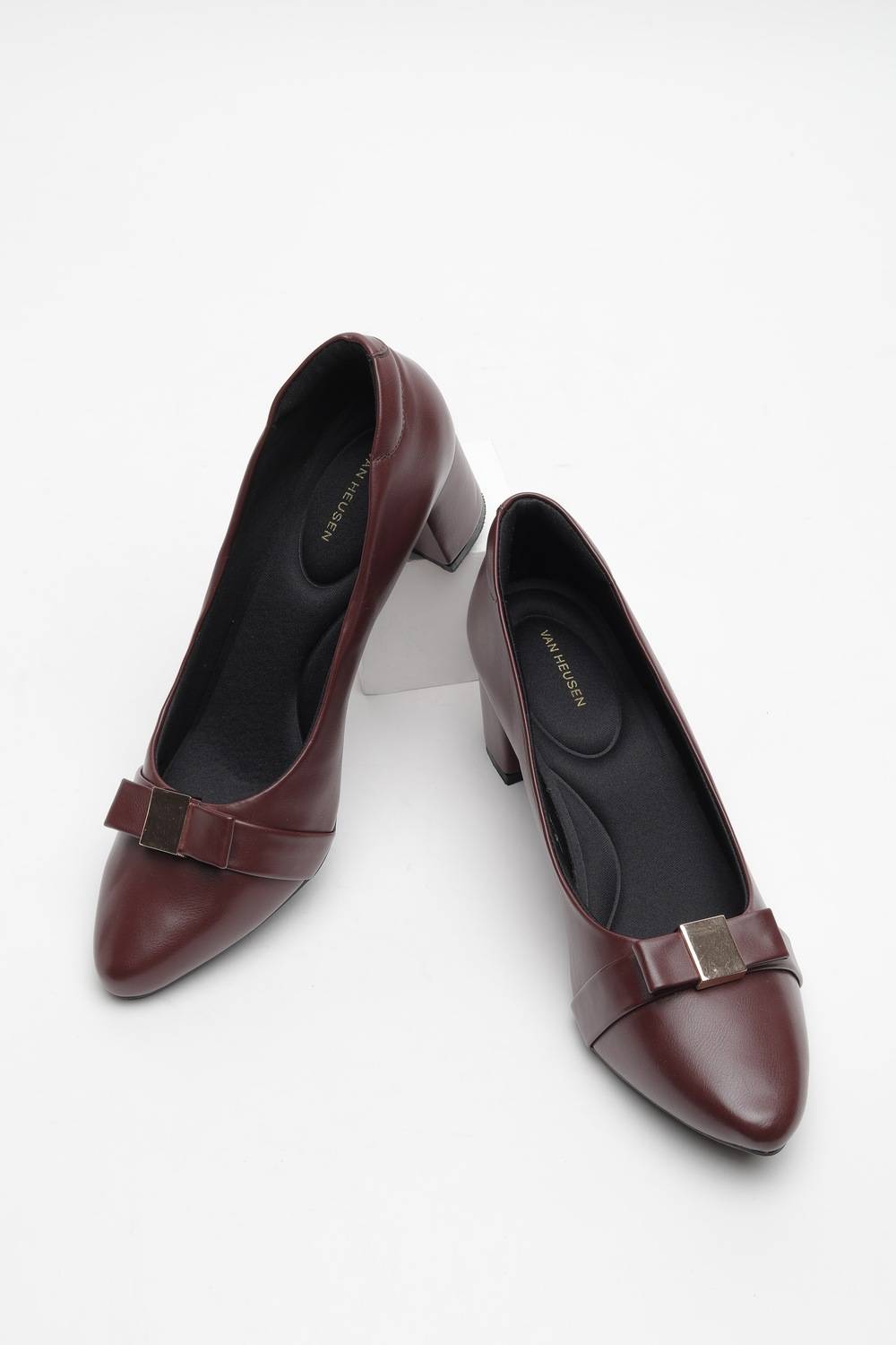 Women Maroon Heels