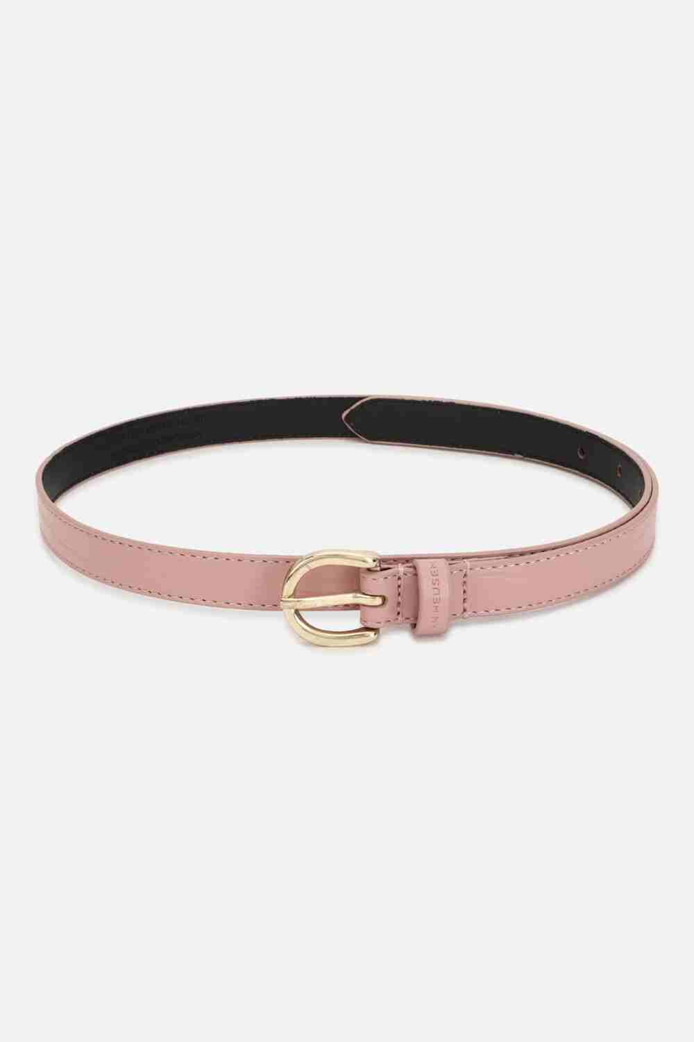 Women Pink Solid Belt