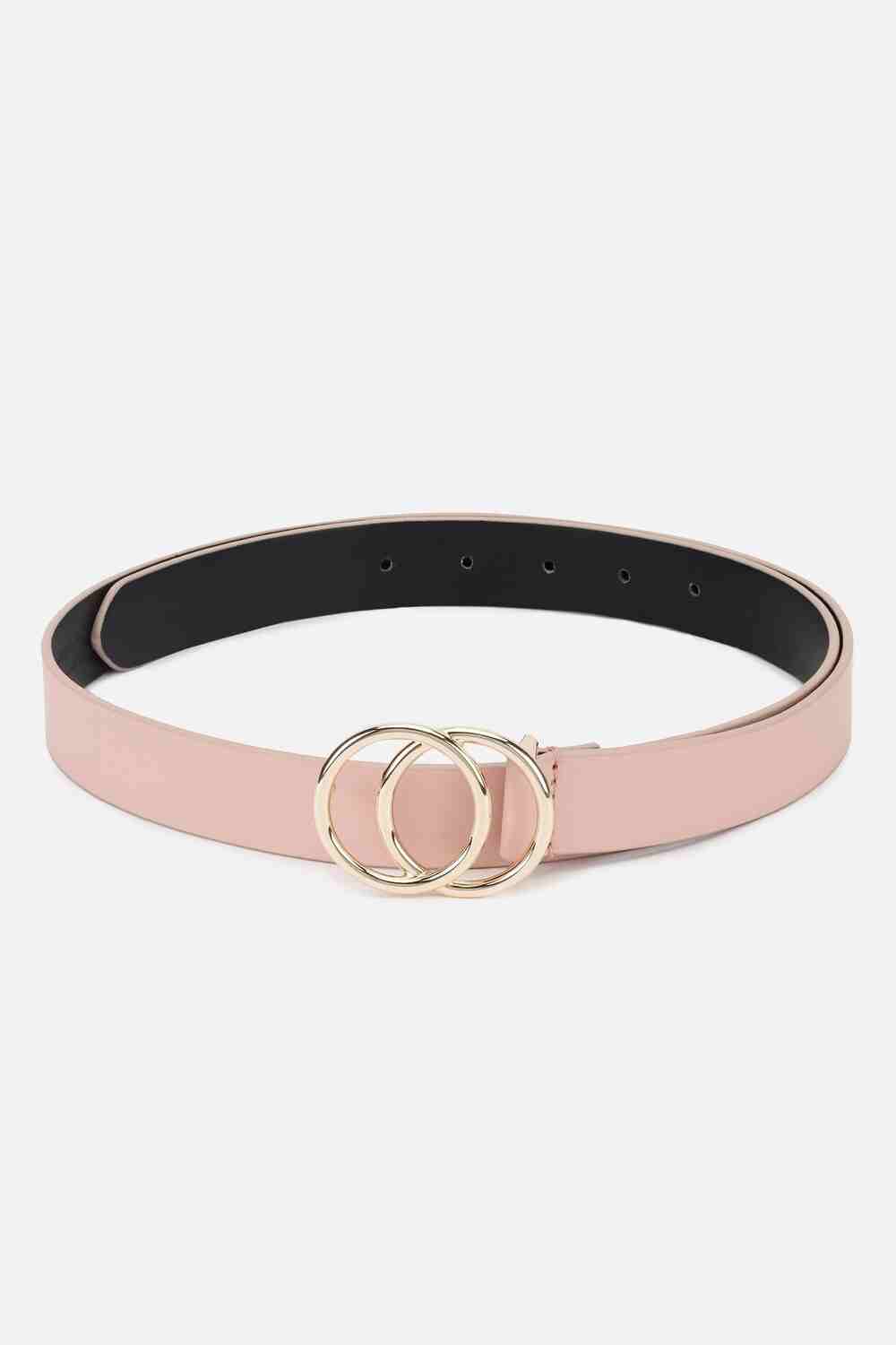 Women Pink Solid Casual Belt