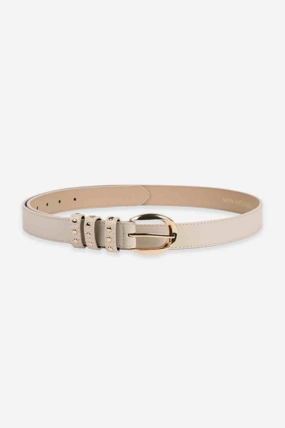 Women Beige Solid Casual Belt