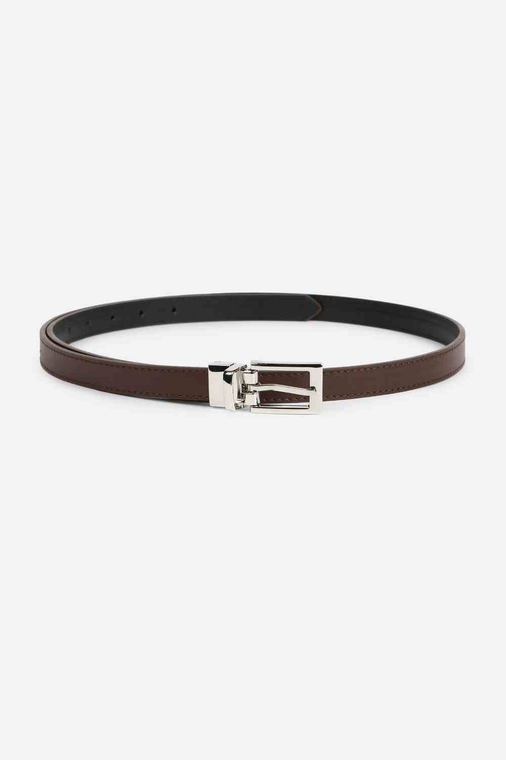Women Brown Solid Formal Belt