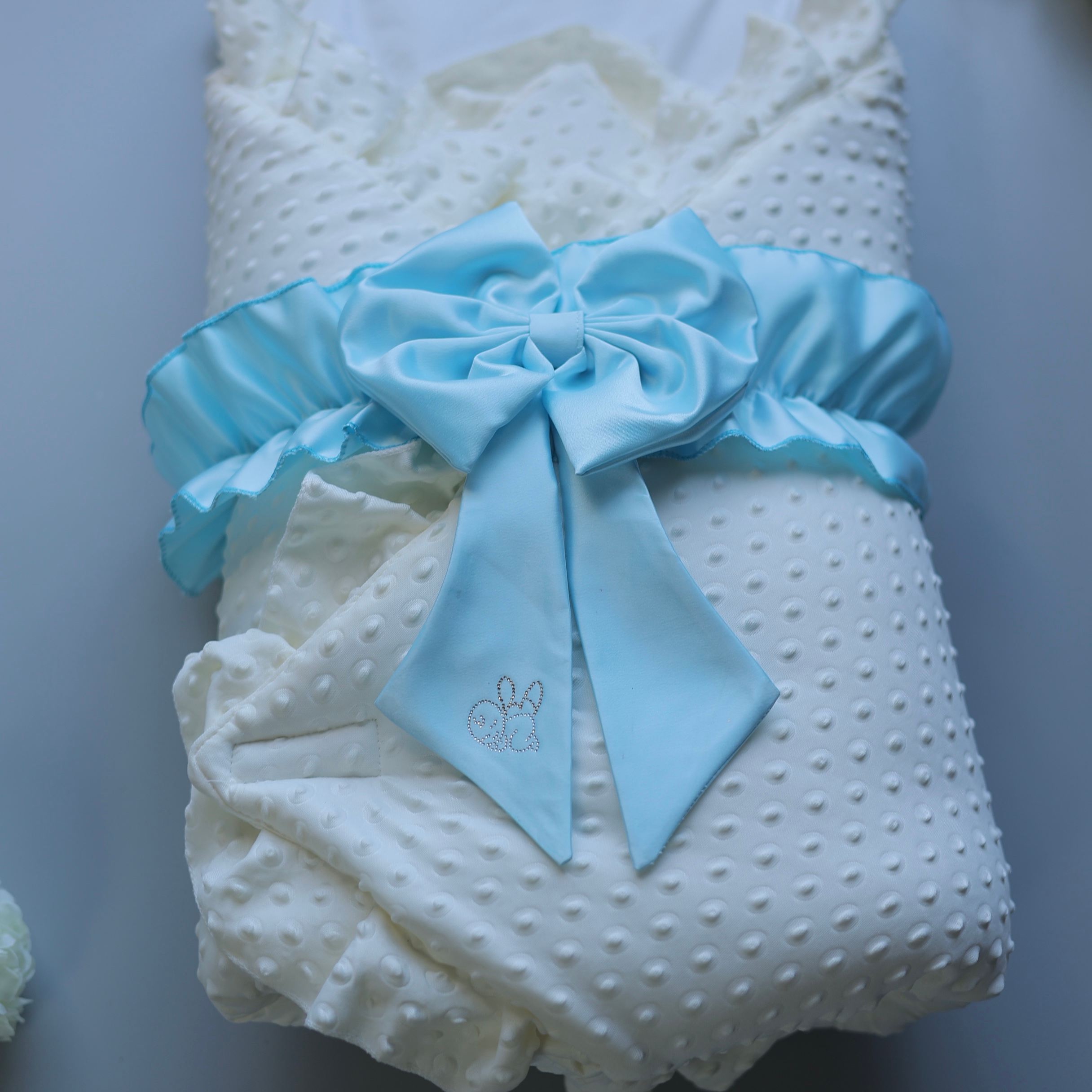 BlueBell Dotted Baby Drape Set
