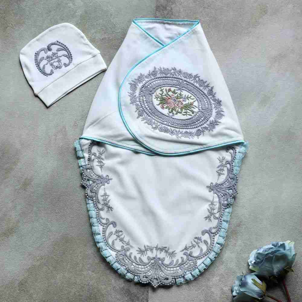 Tranquil Blue Snuggle Swaddle Wrap