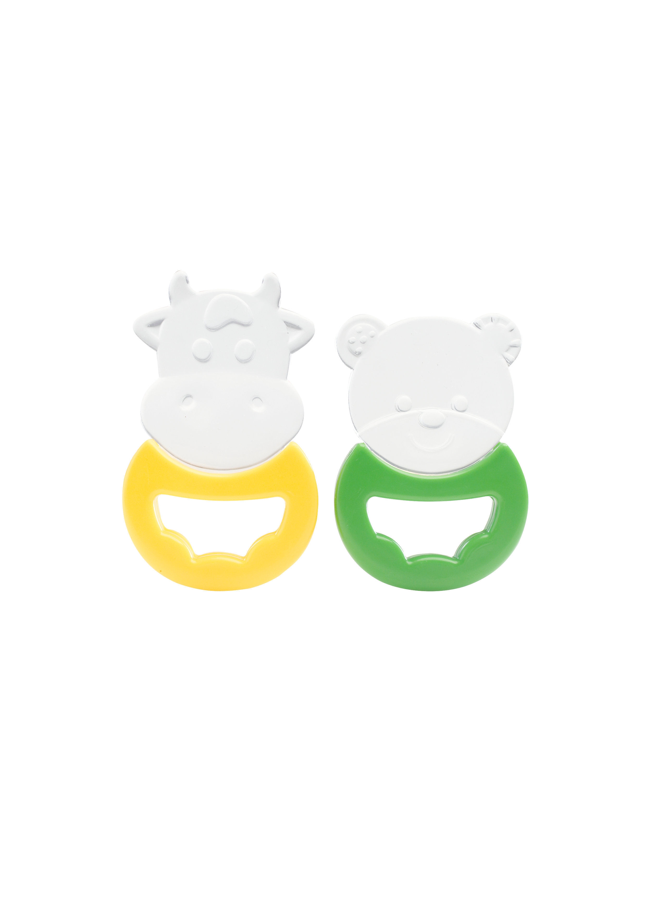 Mothercare | Yellow and Green Teether - Set of 2 0