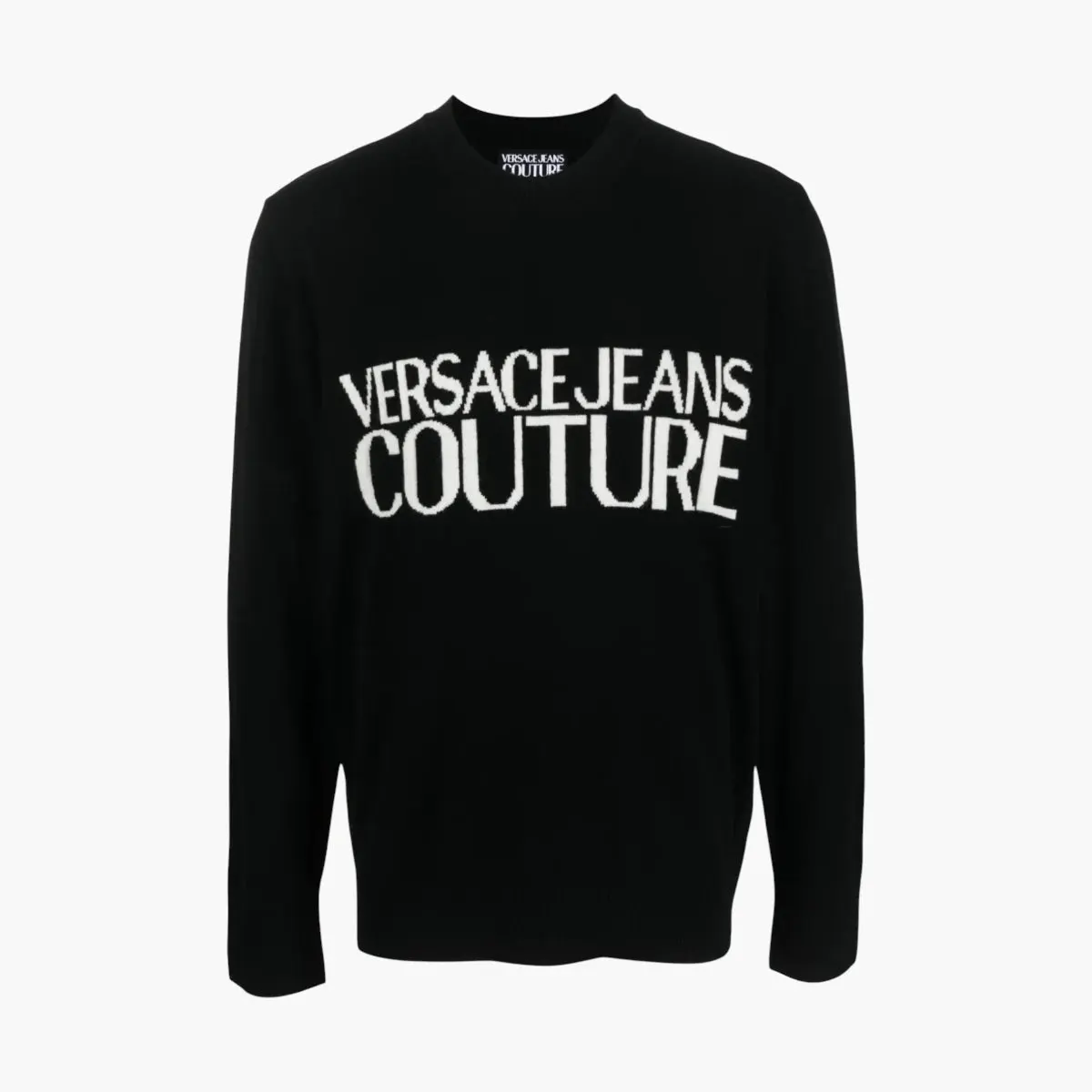 Institutional Logo Cashmer-Blend Knit Sweater