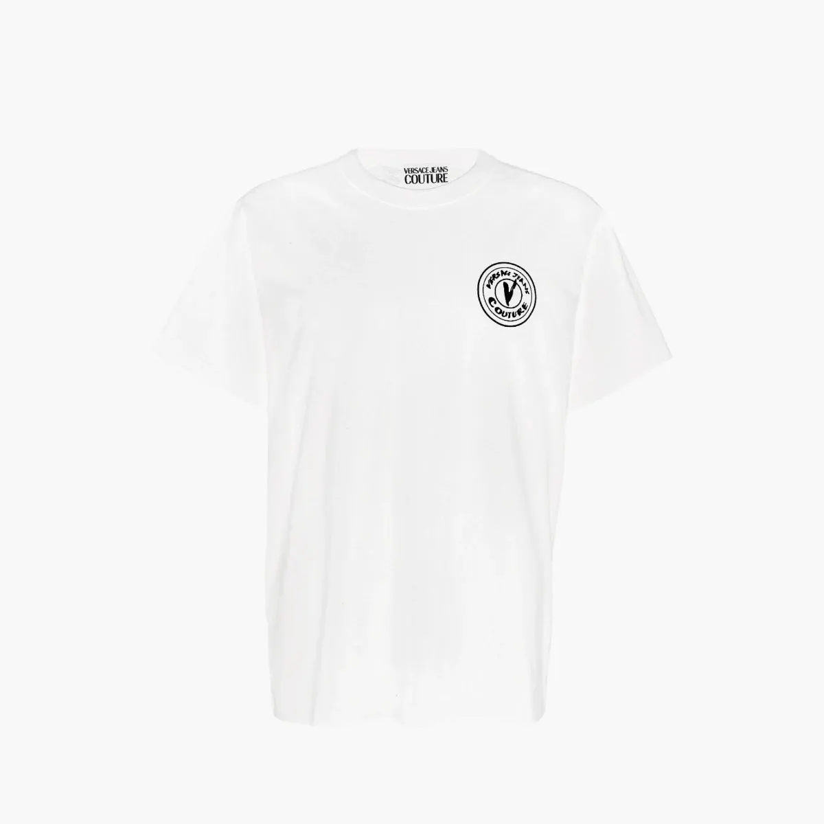 Embroidered V-Emblem T-Shirt