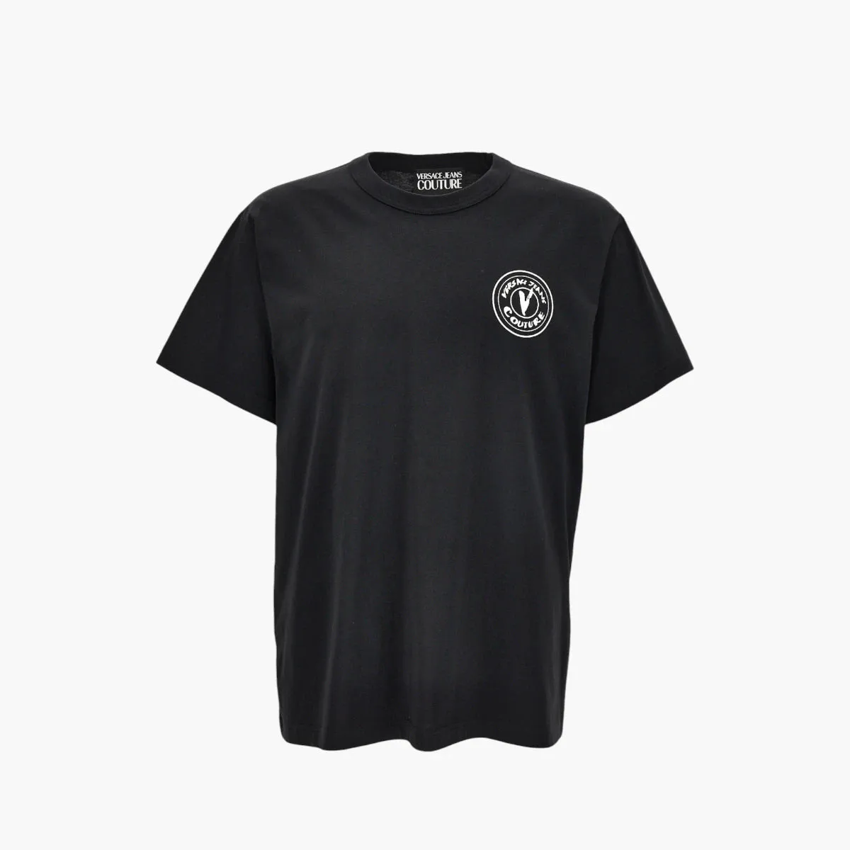 Embroidered V-Emblem T-Shirt