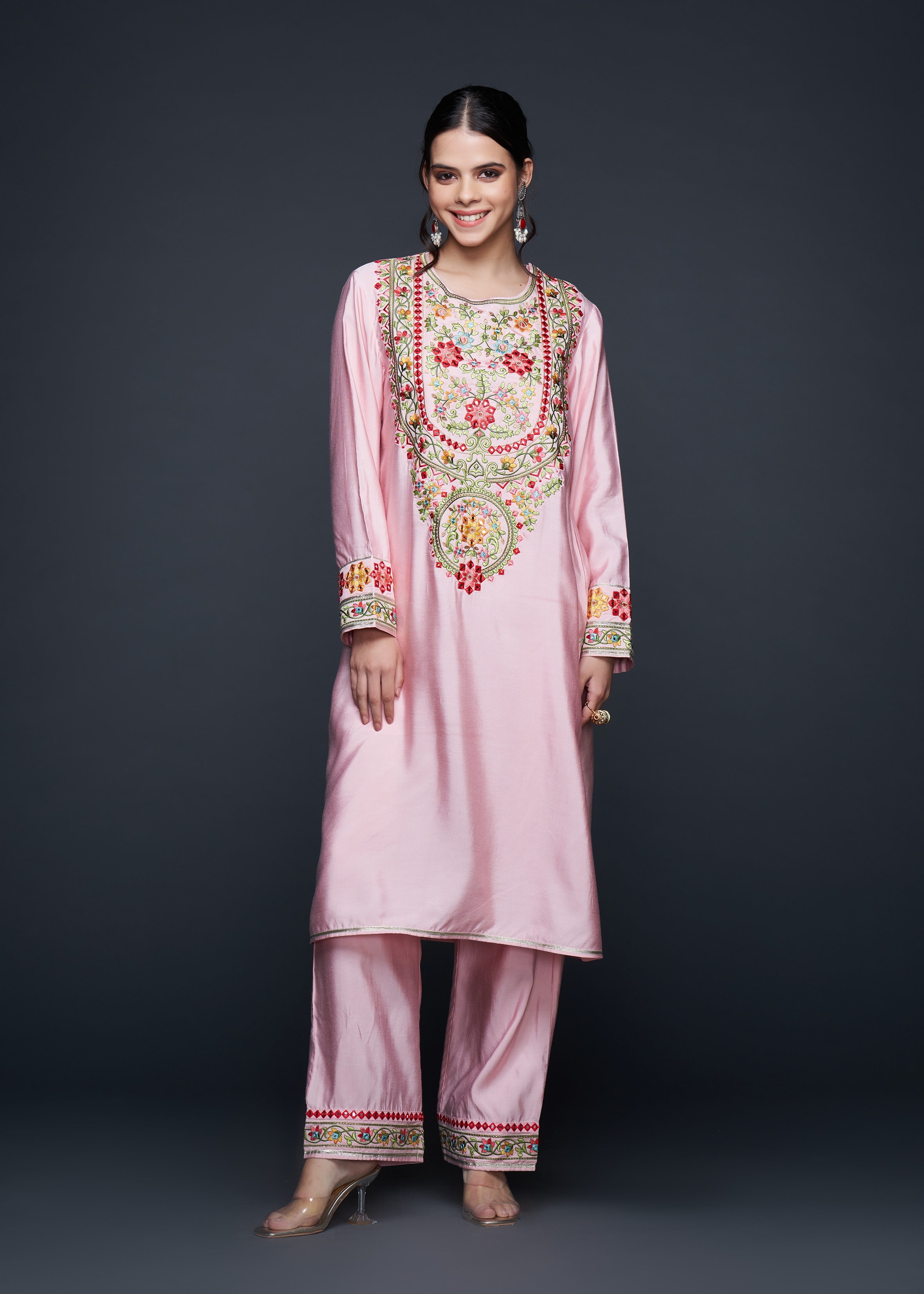 Pink Zoya Kurta